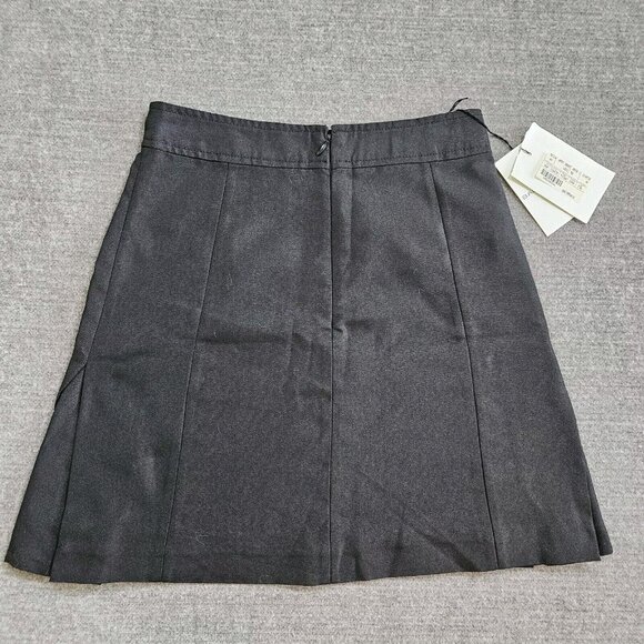 Balenciaga Paris Skirt S US 4 Black Cotton Blend Mini Designer Luxury Goth Chic - Picture 3 of 16